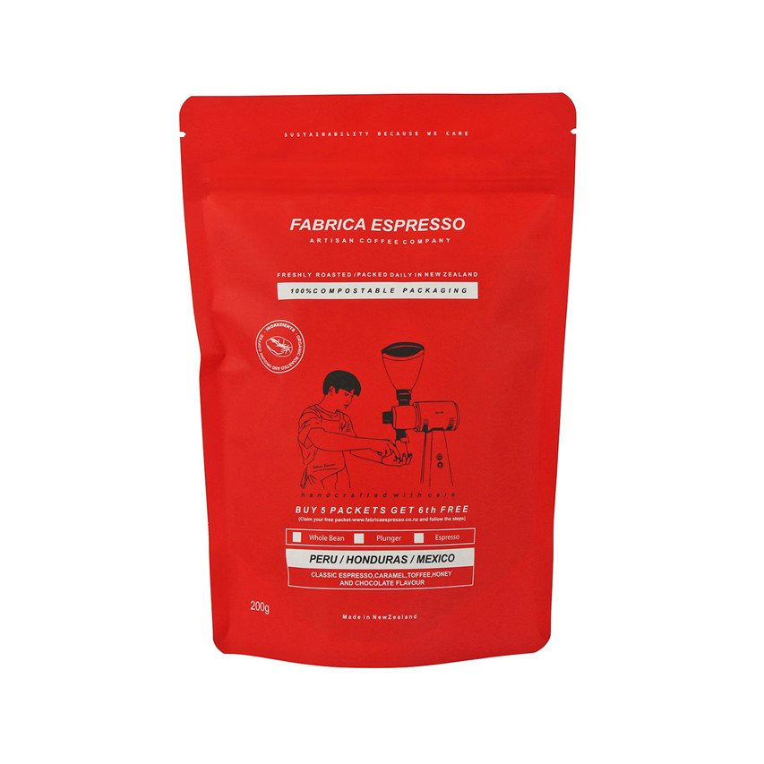 New Design Full Matte Finish 12 Oz Coffee Bags With Valve