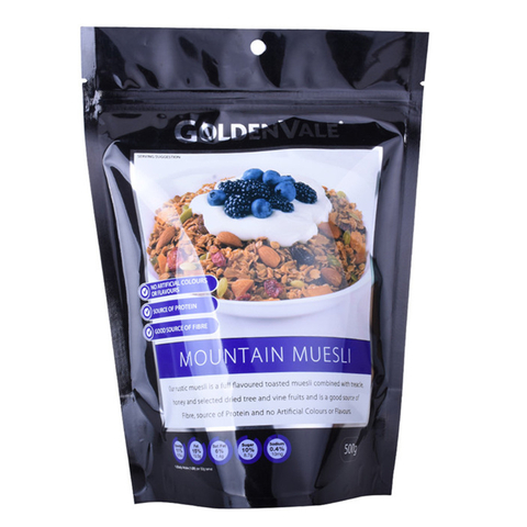 Food Use And Gravure Printing Moisture Proof Kraft Paper Bag