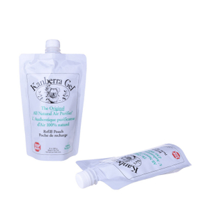 Lamination plastic gel packaging bag with spout