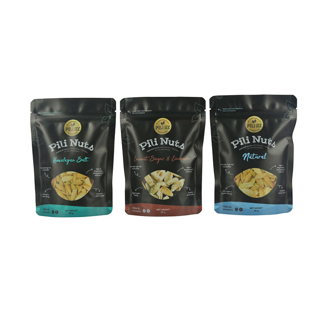 Custom recycling pouch eco friendly bags for nuts