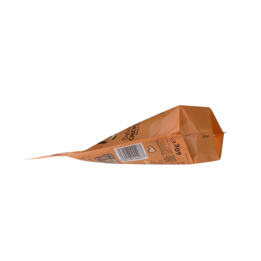 FSC Certified Soft Touch Ziplock Compostable Bags Types of Pouches in Packaging Animal Feed Bags