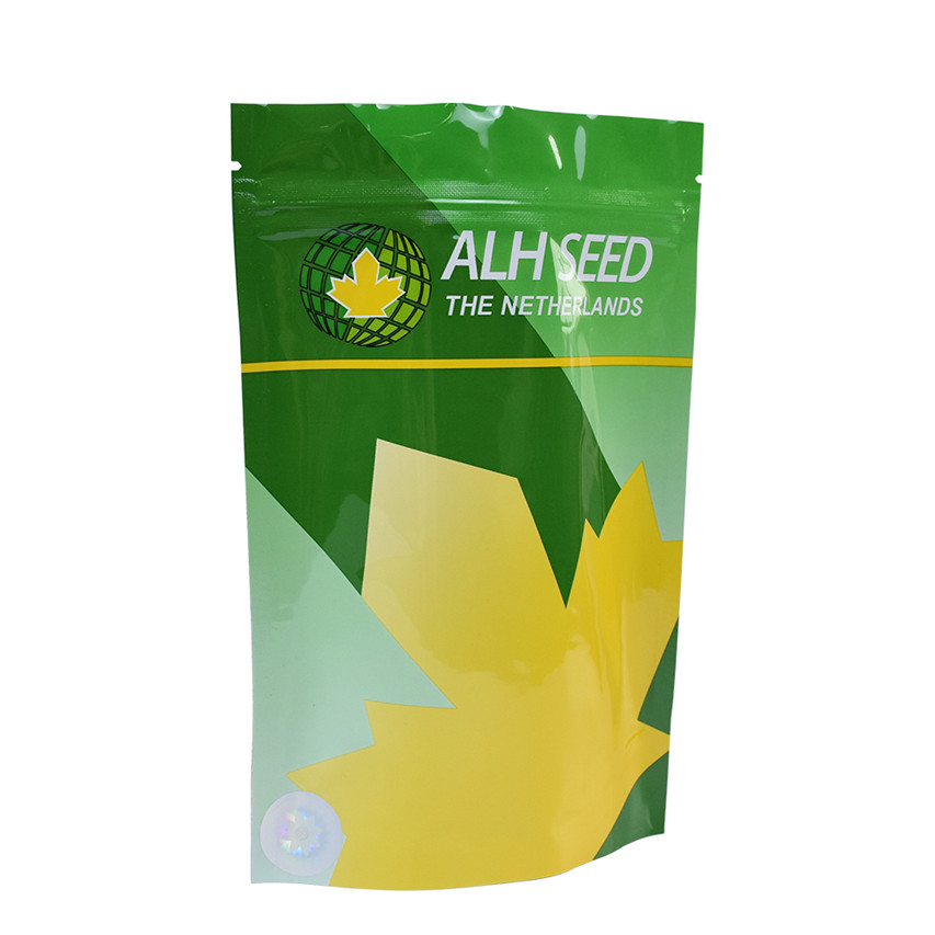 Moisture Proof Transparent Biodegradable Ziplock Bags Customizable Packaging Small Seed Bags