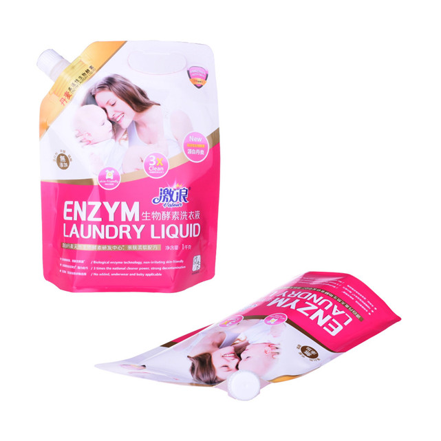 Good quality eco friendly alcohol pouch detergent powder manufacturer detergent powder packing business