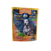 Plastic Pet Dog Cat Food Treat Flat Square Bottom Eight Side Seal Packaging Bag
