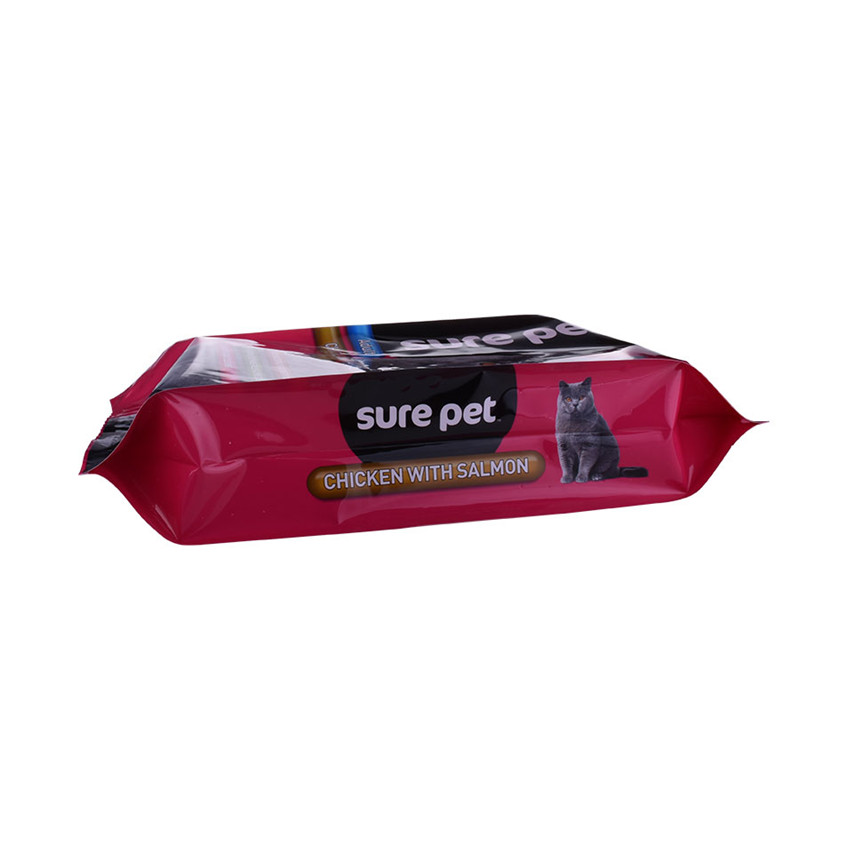 Customized Print Aluminum Foil Biodegradable Plastic Packaging Gusset Bags Wholesale Plastic Feed Bag