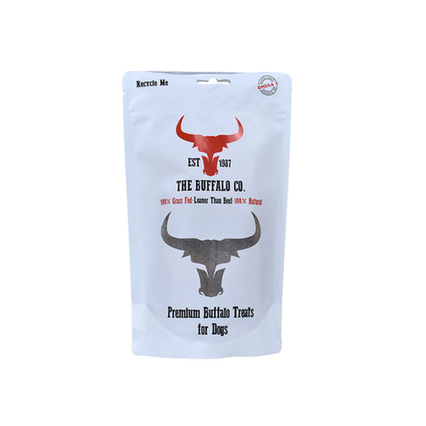 Laminated Aluminum Foil Cellophane Biodegradable Black Stand Up Pouch Dog Food Bags