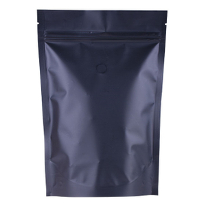 Cheap standard matte Finish black kraft stand up pouches best coffee bags to buy coffee brew bags