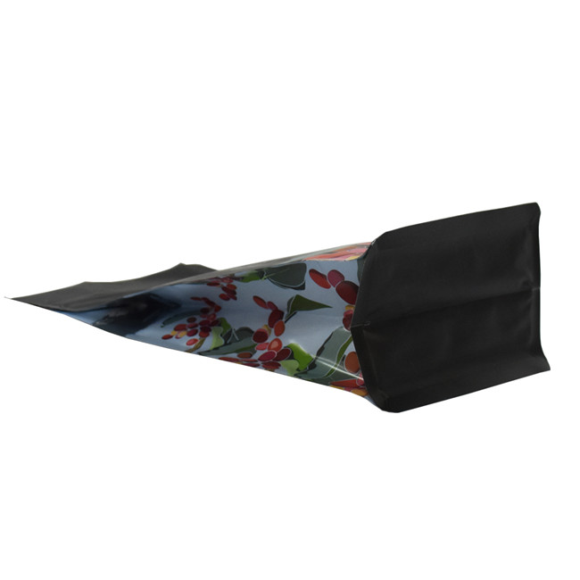 Wholesale Square Bottom sealed pouches the real coffee bag company coffee in red bag