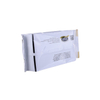 Custom heat seal spot gloss with matte stand up pouches clear kraft paper pouch coffee bags canada