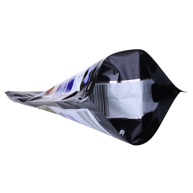 Flat cello bags coloured ziplock bags oatmeal smoothie bag oatmeal banana pancakes bag energy bars packaging