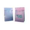 Gravure Printing Colorful Barrier Biodegradable Coffee Packaging Zipper Flat Bottom Pouch Printed Coffee Bags