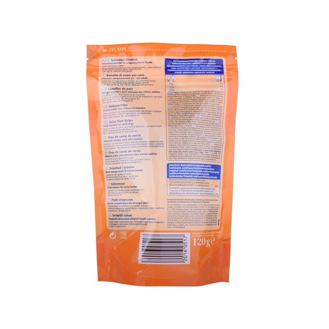 Recycle Waterproof pet food pouches recycling gusseted organza bags wholesale thermal plastic bags