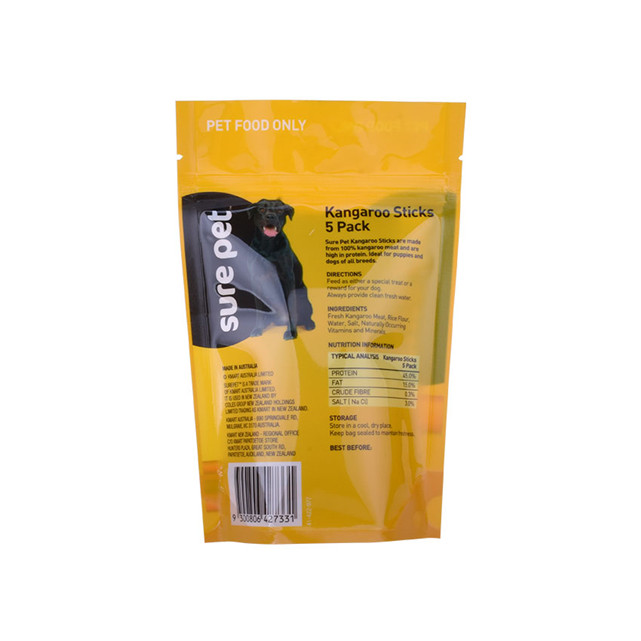 Inventory Foil Lined Moisture-proof cat food pouch recycling uk side book bags food sealing products