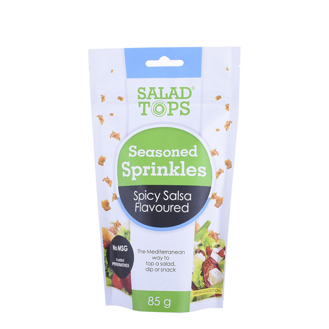 Customized logo pocket zip kraft paper food pouches recyclable pouch biodegradable dried fruit wholesale