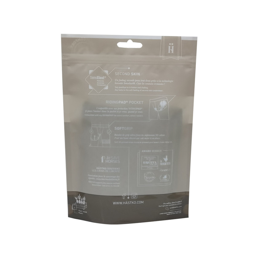 Custom Printed Biodegradable Compostable Cellophane Bags T Shirt Bag Packaging