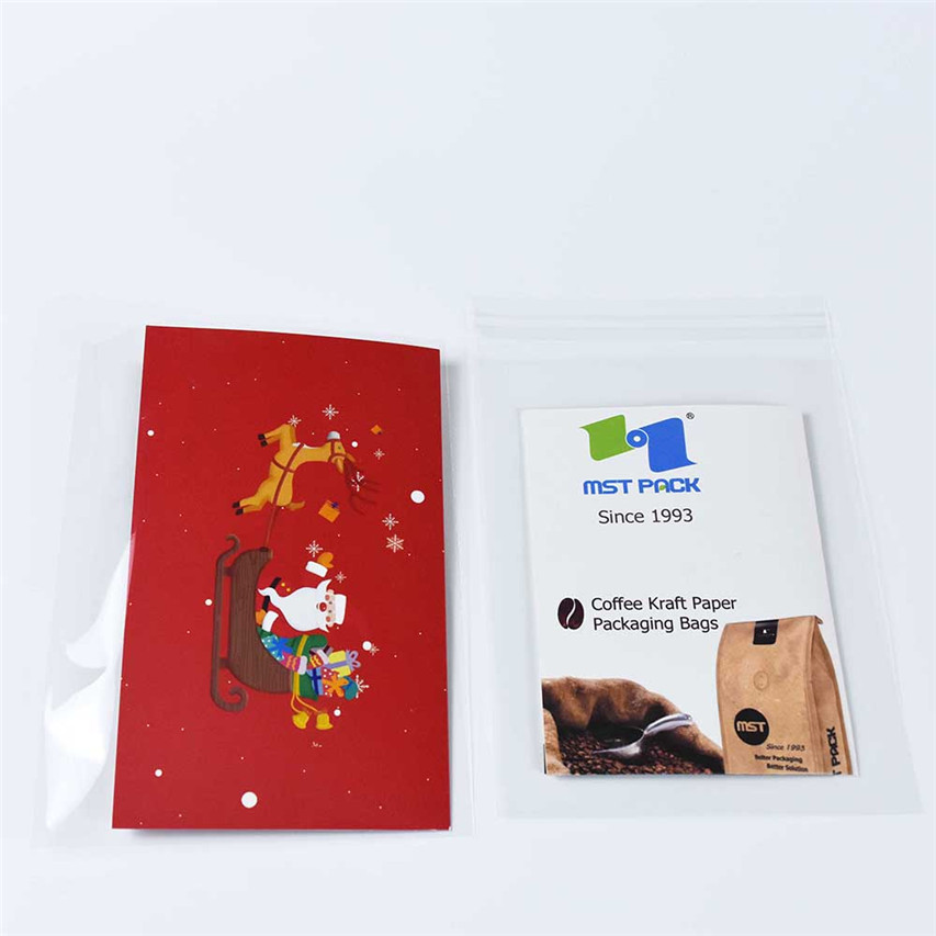 Cheap Standard Easy Tear Compostable Product Packaging Clear Flat Pouches Food Pouches Packaging