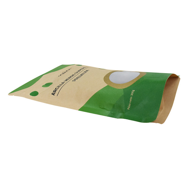 Moisture proof Square Bottom stand up pouches packaging seed bag printing small seed bags