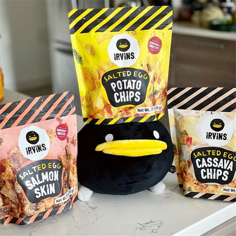 Custom Heat Seal Compostable Laminated Material Qual Seal Chips Bag