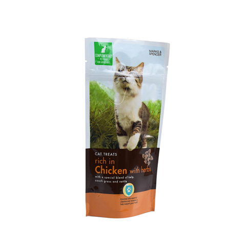 Hot sale Laminated material resealable polythene bags terracycle dog food bags bird seed bag