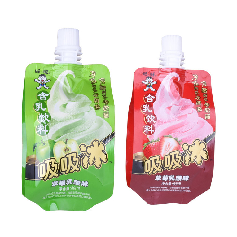 Renewable Customised China Supplier Stand Up Spout Pouch 500ml