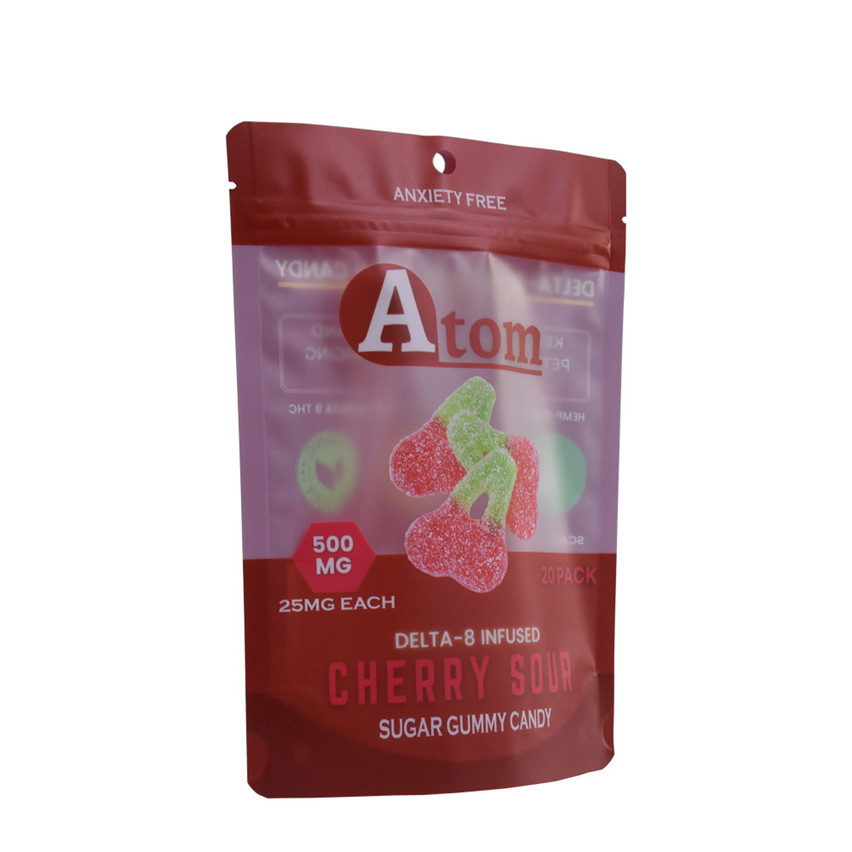 Recyclable Plastic Custom Production Stand Up Candy Bag Wholesale