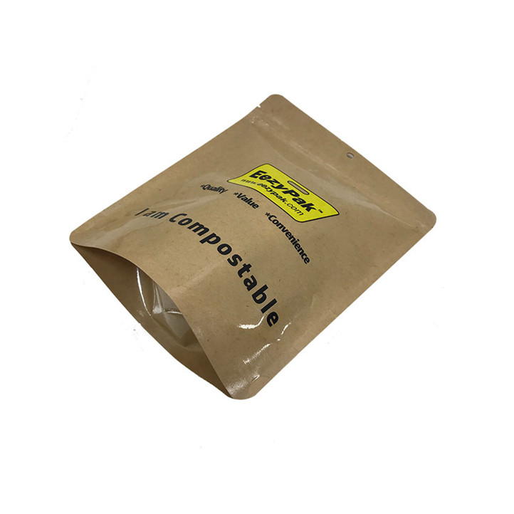 Recyclable Material Tear Off Zip 12oz Coffee Bag with One Way Valve Supplier