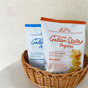 Hot Sale Custom Made Resealable Potato Chip Packaging Bags Wholesale