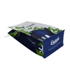 Custom print block bottom coffee pack paper for bag with tin tie
