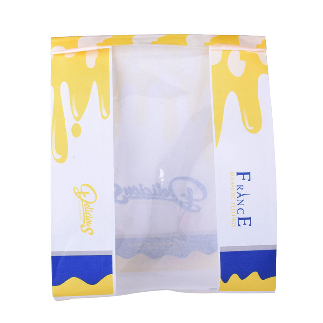 Creative design back seal poly bags manufacturers in delhi sandwich bag micro perforated bread bag