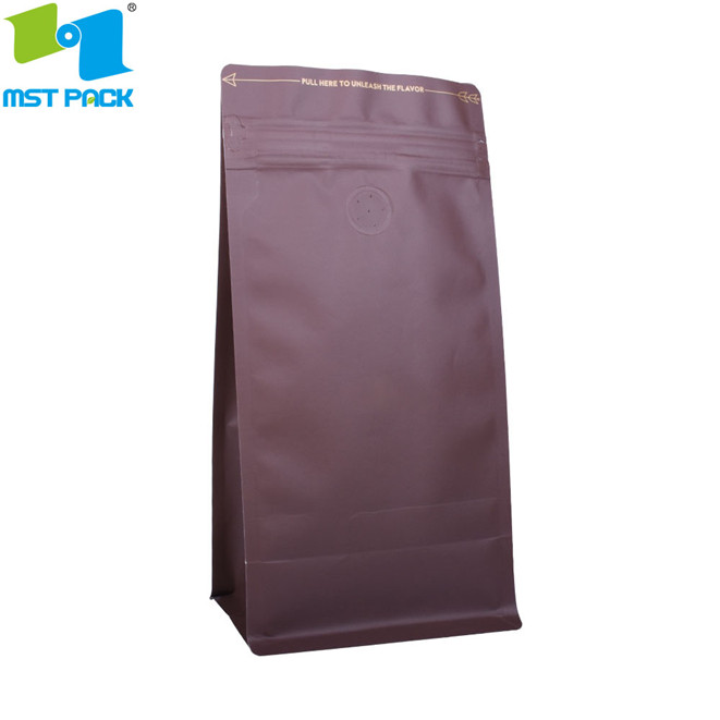 Wholesale Sustainable Food Grade ziplock paper bag FSC certified