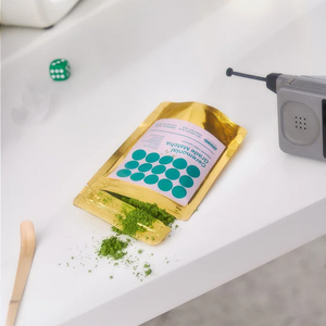 Aluminum Foil Stand Up Matcha Green Tea Bag