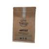 Fashion Laminated Material Kraft Paper Coffee Sustainable Ziplock Packaging