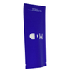 Heat Seal Customized Logo Matte Finish Tear Notch Flat Poly Bags
