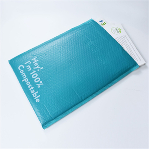 Custom size heat seal compostable mailers wholesale bubble bags with printing logo