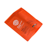 Custom Production Eco Friendly Biodegradable Kraft Paper Food Ziplock Packaging Pouch