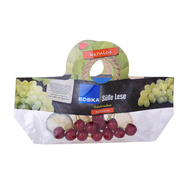 Customized Print Moisture Proof FSC Certified Recyclable Plastic Vegetable Bag