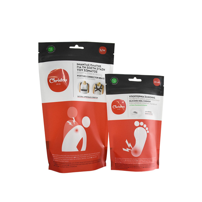 Colourful Matte Printing Stand Up Zipper Packaging Supplies Eco Friendly