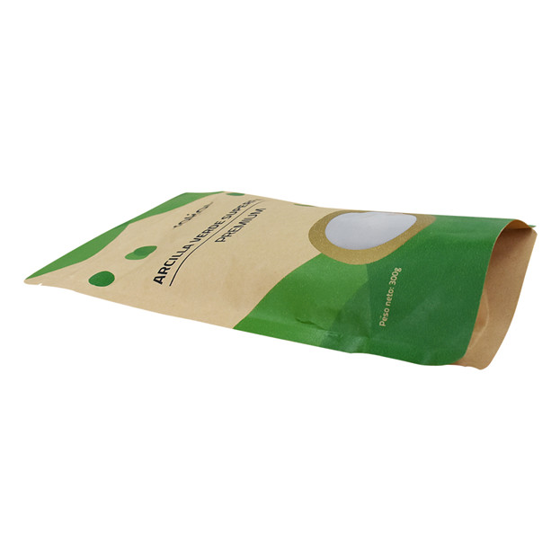 Wholesale Customised Biodegradable And Compostable Standard Top Zip Packaging with Tear Notch