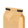 Hot Stamping Fully Biobased Compostable Kraft Paper Packaging with Tin Tie