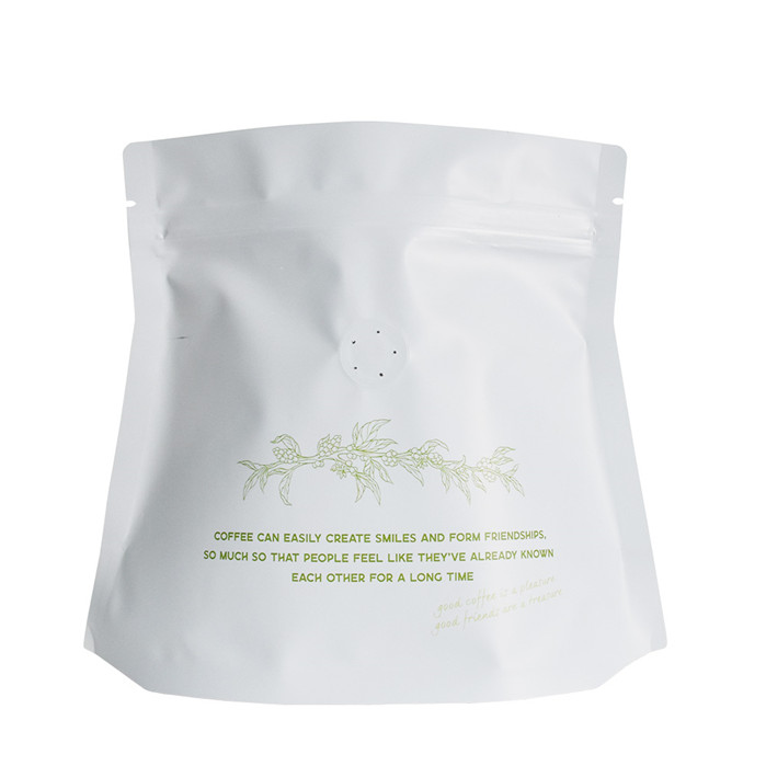 Sustainable plastic london packaging company coffee bags in diamond shape