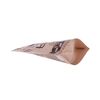 Heat seal standup chocolate packaging bag with personalized logo