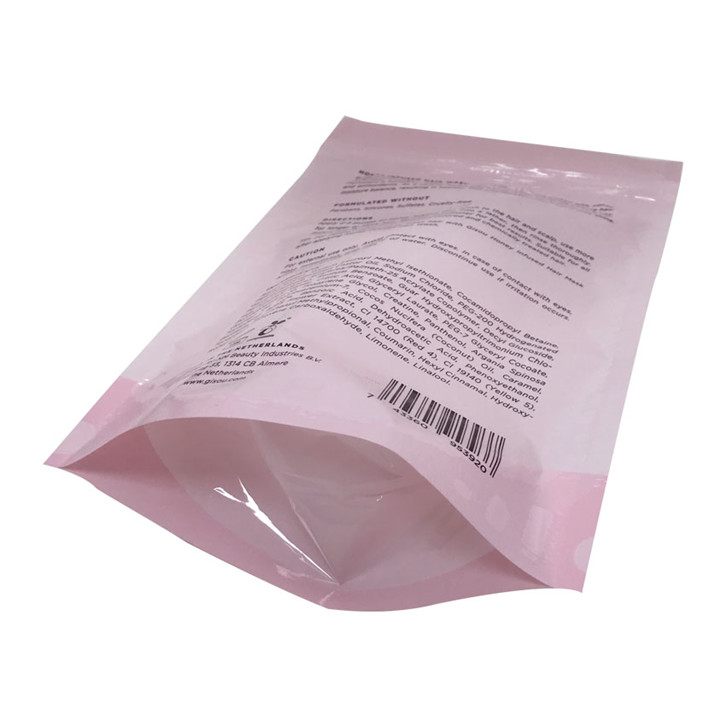 100 Recyclable Glossy Finish Food Grade Ziplock Plastic Packaging Material