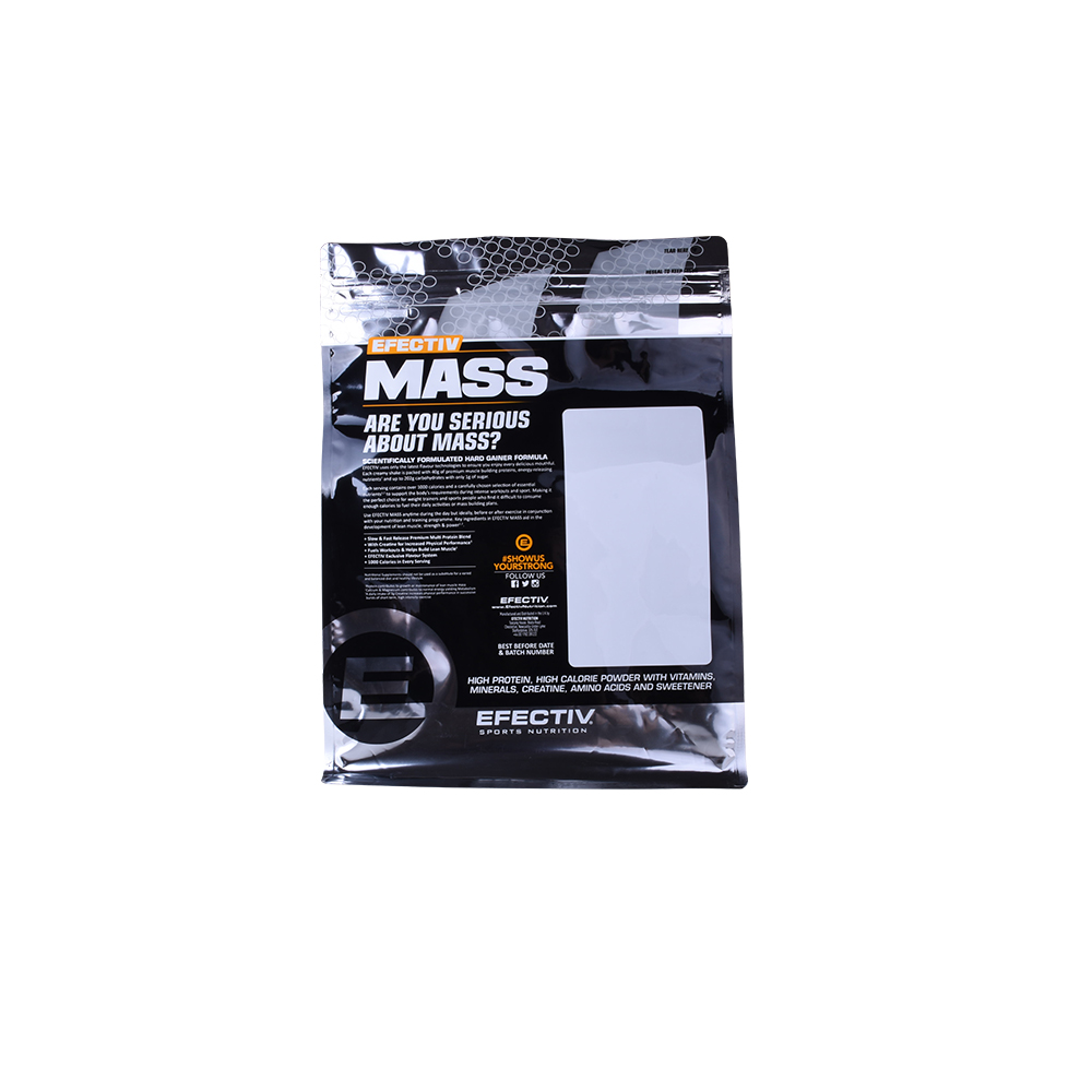 Customized Print Glossy Finish Protein Bag