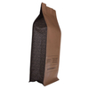 Inventory Foil Lined Square Bottom Kraft Packaging Bag For Coffee 