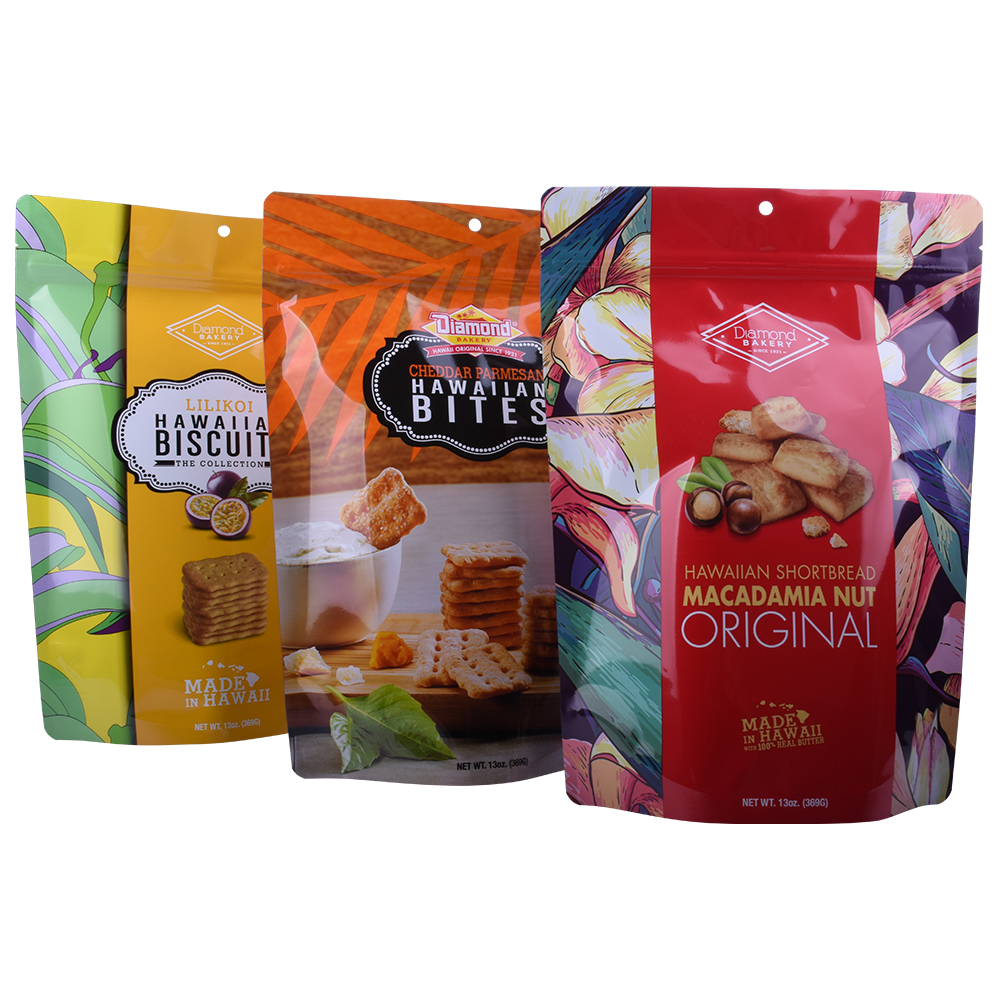 Custom 13 Oz Sealable Foil Best Cookies Ziplock Bag In Malaysia