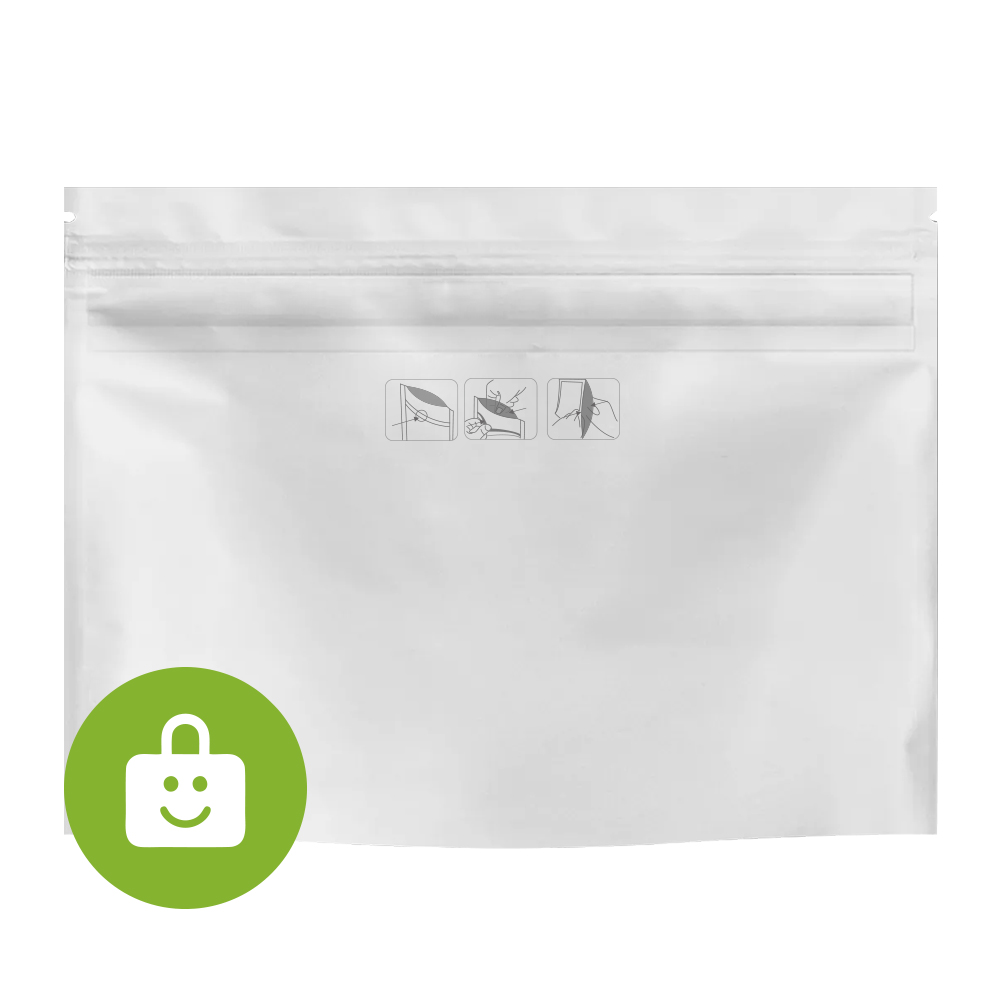 Custom Size Smell Proof Recyclable Cannabis Tobacco Herb Cigar Packaging Bag