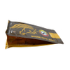 Wholesale Flat Bottom Aluminum Foil Zipper Coffee Bean Bag With Valve