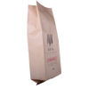 Custom Logo Printed High Barrier 16 Oz White Kraft Degassing Valve Coffee Bags with Tin Tie