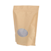 Custom Econic Compostable Flexible Packaging Ziplock Bag with Window Manufacturers in China