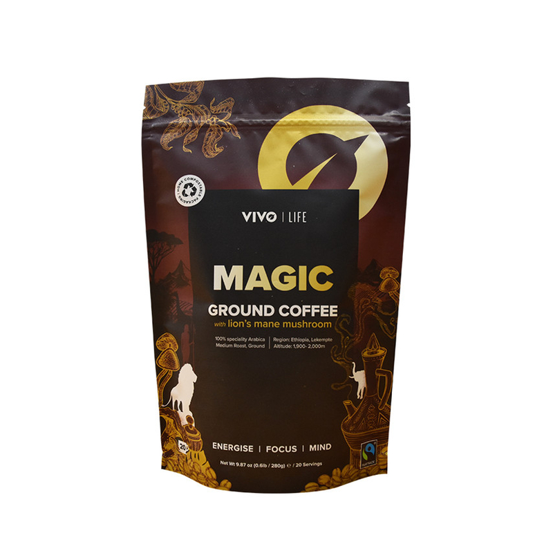 Factory Side Seal Organic Coffee Bags